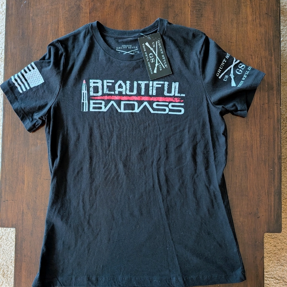 Grunt Style Beautiful Bada** T-shirt - Picture 10 of 12